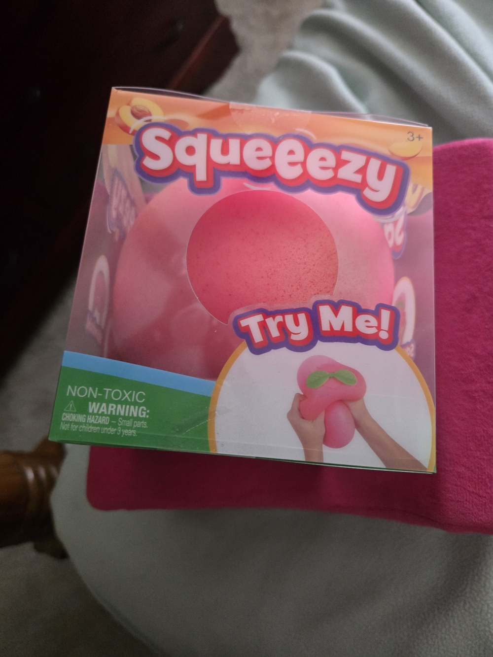 Squeezy Peach Toy for Kids- Viral